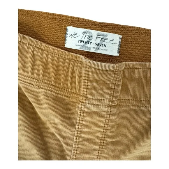 FREE PEOPLE | We The Free Penny Corduroy Flare Pants in Natural, Size 27 - Picture 8 of 13